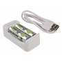 Ansmann Charger Basic II con 2 x AA 1300mAh