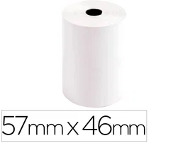 Exacompta Rollo Sumadora Térmico 57 mm x 46 mm 55 g/m2