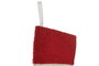 DKD Home Decor Calcetines de Poliéster Crema y Rojo 25x2x50 cm