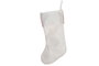 DKD Home Decor Calcetines de Poliéster Crema y Rojo 25x2x50 cm