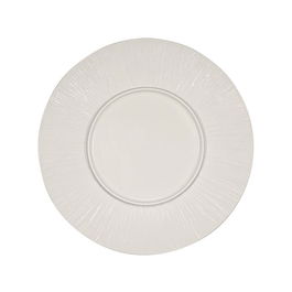 Le coq Plato Doble Cara Relieve New Bone China 32 cm (4 Unidades)
