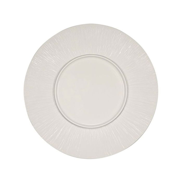 Le coq Plato Doble Cara Relieve New Bone China 32 cm (4 Unidades) Le coq Plato Doble Cara Relieve New Bone China 32 cm (4 Unidades)
