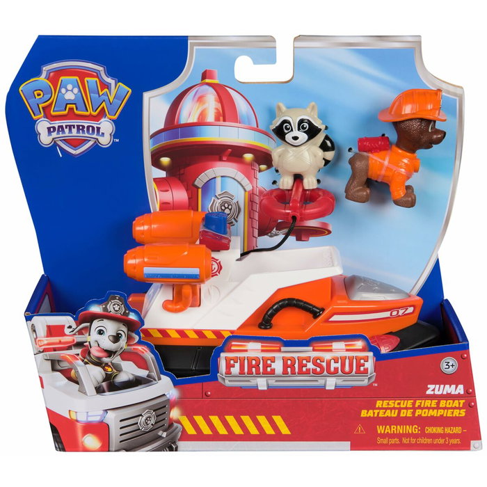 SPIN MASTER Vehículo Fire Rescue Zuma de PAW Patrol con Figura SPIN MASTER Vehículo Fire Rescue Zuma de PAW Patrol con Figura