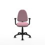 PIQUERAS Y CRESPO Silla de oficina Aýna Rosa con Brazos 1D