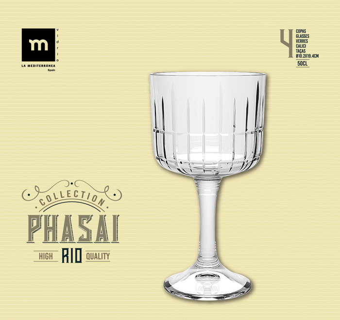 La Mediterranea Copa Phasai Rio 500ml