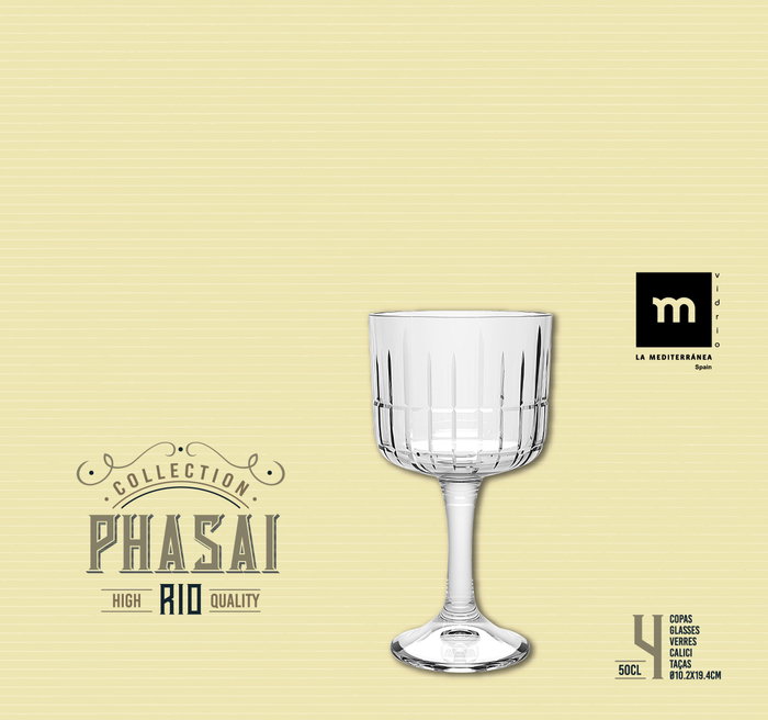 La Mediterranea Copa Phasai Rio 500ml