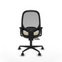 PIQUERAS Y CRESPO Silla de oficina Cilanco con mecanismo Sincro/Traslack Crema y Gris