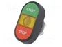 ABB Interruptor Doble 22mm Rojo/Verde MLB-1
