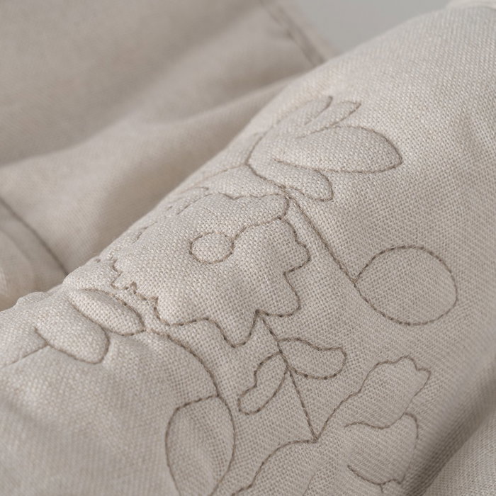 Colcha Beige Poliester Dormitorio 180 X 260 cm Colcha Beige Poliester Dormitorio 180 X 260 cm