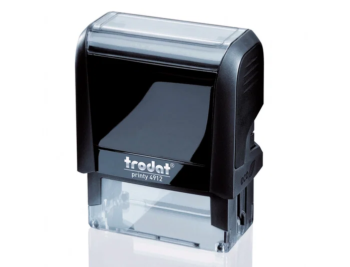 Trodat Printy 4913 Sello entintado automático carcasa gris