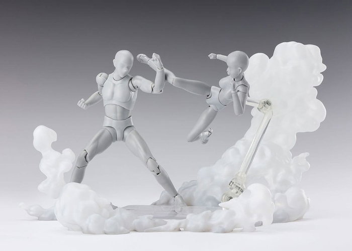 Bandai Tamashii Nations Tamashii Effect Accesorio para Figuras Smoke White Version for S.H.Figuarts