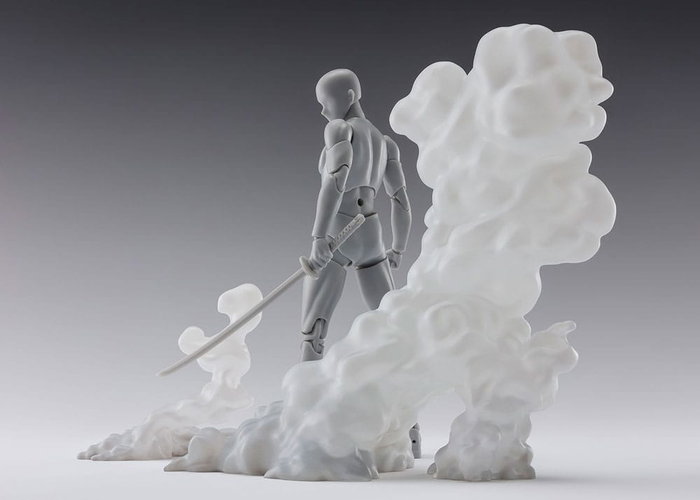 Bandai Tamashii Nations Tamashii Effect Accesorio para Figuras Smoke White Version for S.H.Figuarts