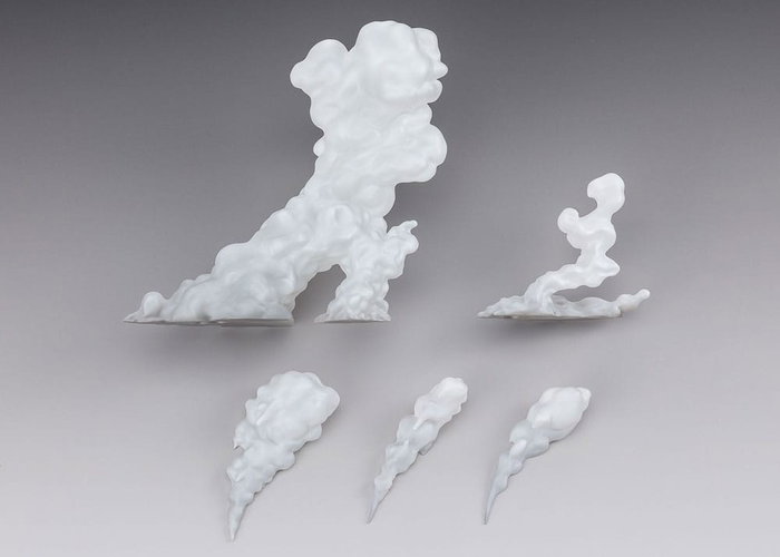 Bandai Tamashii Nations Tamashii Effect Accesorio para Figuras Smoke White Version for S.H.Figuarts
