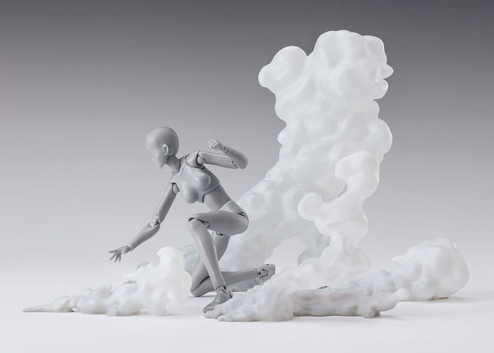 Bandai Tamashii Nations Tamashii Effect Accesorio para Figuras Smoke White Version for S.H.Figuarts