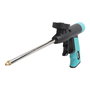 Wolfcraft Pistola Dosificadora para Espuma de Montaje Metal/Plástico Mango Ergonómico Incluye 2 Boquillas y 2 Prolongaciones Flexibles