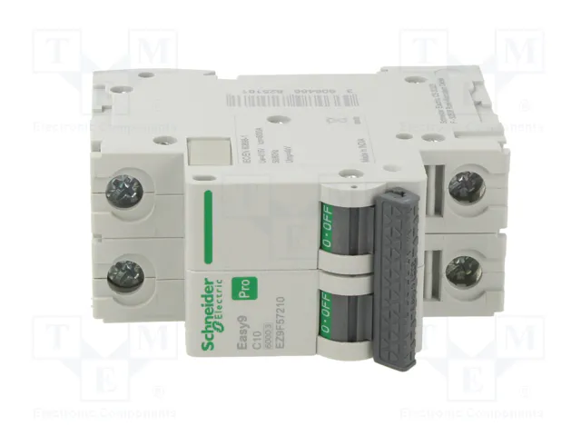 SCHNEIDER ELECTRIC Easy9 Pro MCB 10A 2P 6kA SCHNEIDER ELECTRIC Easy9 Pro MCB 10A 2P 6kA