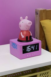 Paladone Reloj Despertador Peppa Pig Con Cable USB 16,3cm