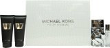 Michael Kors Pour Homme Gift Set Eau de Parfum 100ml + 100ml Shower Gel + 100ml Aftershave Balm + 10ml EDP Michael Kors Pour Homme Gift Set Eau de Parfum 100ml + 100ml Shower Gel + 100ml Aftershave Balm + 10ml EDP
