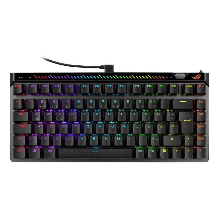 ASUS ROG Falchion Ace 75 HE Teclado Gaming con Switches ROG HFX V2 Magnéticos, 8000Hz, Formato 75%, Negro, RGB, Teclas PBT, Conexión USB-C ASUS ROG Falchion Ace 75 HE Teclado Gaming con Switches ROG HFX V2 Magnéticos, 8000Hz, Formato 75%, Negro, RGB, Teclas PBT, Conexión USB-C