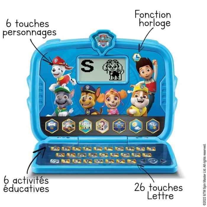 Vtech Mi Tableta Educativa Paw Patrol Idioma Francés