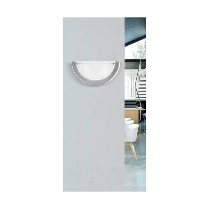 Rabalux Aplique "Ufo" Metal Vidrio IP20 E27 Blanco Blanco Opal [RAB-5161]