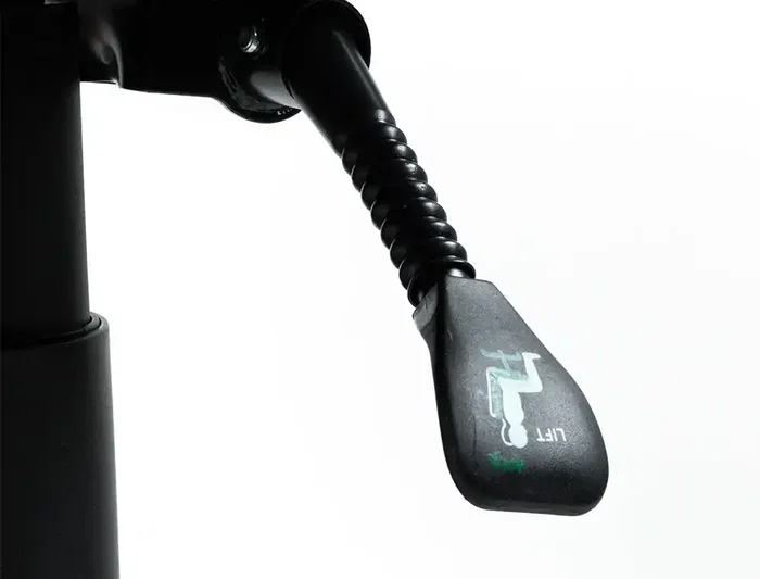 Q-connect Silla de Oficina Ancona Malla Base Metálica Negro - Altura Máx 1110 Anc 660 Prof 590 Ruedas Premium