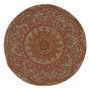 Ixia Salvamantel Impreso Terracota 38 x 38 cm Fibra de Flor de Jacinto