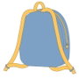 Cerdá Mochila de Guardería Stitch Disney Azul
