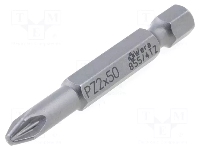 WERA Punta de destornillador Pozidriv® PZ2 50 mm TORSION WERA Punta de destornillador Pozidriv® PZ2 50 mm TORSION