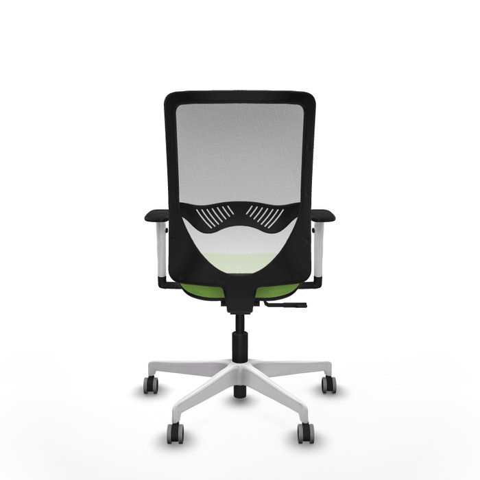 PIQUERAS Y CRESPO Silla de oficina Zulema con Mecanismo Sincro, Tela Pistacho y Malla Blanca PIQUERAS Y CRESPO Silla de oficina Zulema con Mecanismo Sincro, Tela Pistacho y Malla Blanca