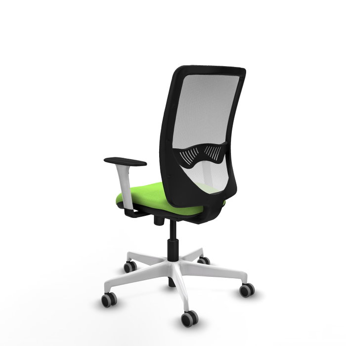 PIQUERAS Y CRESPO Silla de oficina Zulema con Mecanismo Sincro, Tela Pistacho y Malla Blanca PIQUERAS Y CRESPO Silla de oficina Zulema con Mecanismo Sincro, Tela Pistacho y Malla Blanca