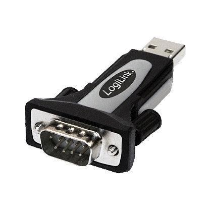 LogiLink Adaptador USB 2.0 a RS232 DB9 Macho