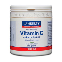 Lamberts Vitamina C Ácido Ascórbico 250 g
