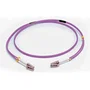 C2G Cable de Fibra Óptica Patch LC/LC OM4 Multimodo 1m, LSZH Violeta, para 40G/100G Ethernet, InfiniBand