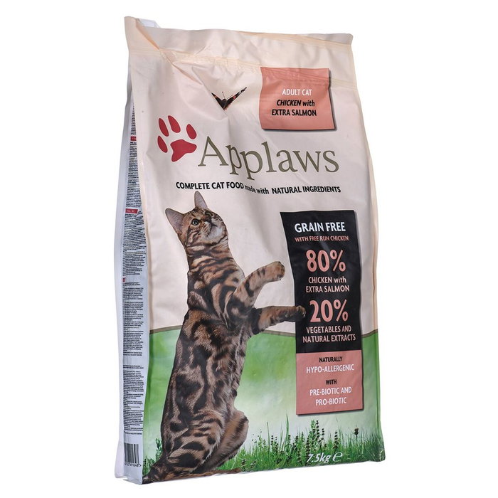 Applaws Applaws Cat Dry Adulto Pollo y Salmón 7,5kg Applaws Applaws Cat Dry Adulto Pollo y Salmón 7,5kg