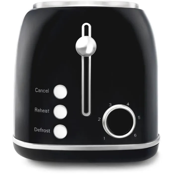 Sweiss Tostadora GRV9 Vintage Negra 2 Ranuras 1500W