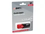Emtec Memoria USB 3.2 Click Easy 16 GB Rojo - Velocidad de Escritura 10 Mbps para PC y Mac