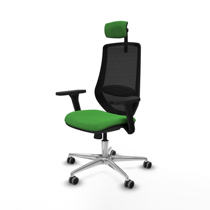 PIQUERAS Y CRESPO Silla de oficina Mardos con mecanismo Sincro, Verde y Negro PIQUERAS Y CRESPO Silla de oficina Mardos con mecanismo Sincro, Verde y Negro