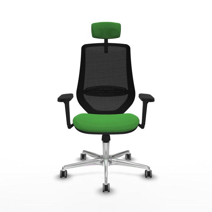 PIQUERAS Y CRESPO Silla de oficina Mardos con mecanismo Sincro, Verde y Negro PIQUERAS Y CRESPO Silla de oficina Mardos con mecanismo Sincro, Verde y Negro