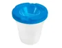 Liderpapel Vaso limpiapinceles de plástico 8x8,5 cm
