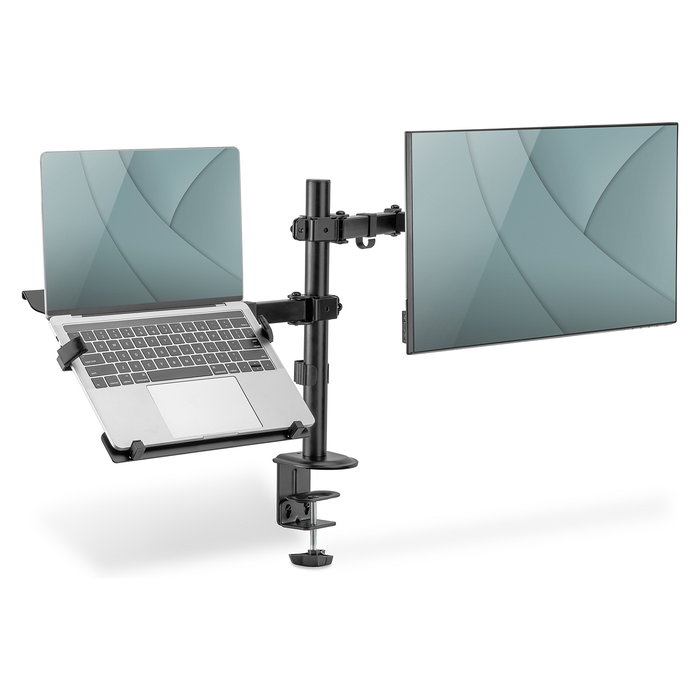 Digitus Soporte para Monitor y Portátil, Soporte para 1 Monitor de hasta 32", Capacidad de Carga 2 x 9 kg, Referencia SINGLE Digitus Soporte para Monitor y Portátil, Soporte para 1 Monitor de hasta 32", Capacidad de Carga 2 x 9 kg, Referencia SINGLE