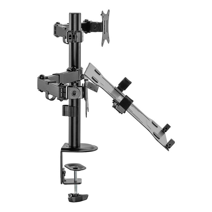 Digitus Soporte para Monitor y Portátil, Soporte para 1 Monitor de hasta 32", Capacidad de Carga 2 x 9 kg, Referencia SINGLE Digitus Soporte para Monitor y Portátil, Soporte para 1 Monitor de hasta 32", Capacidad de Carga 2 x 9 kg, Referencia SINGLE