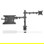 Digitus Soporte para Monitor y Portátil, Soporte para 1 Monitor de hasta 32", Capacidad de Carga 2 x 9 kg, Referencia SINGLE