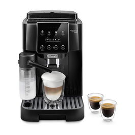 De'Longhi Magnifica Máquina de Café Espresso Automática, Molinillo Integrado, Espumador de Leche, 15 bar, para Granos y Molido, 1.8L, Negro - 0132250212