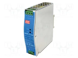 MEAN WELL NDR-75-48 Fuente de alimentación de impulso 76,8W 48VDC