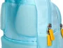 Liderpapel Mochila escolar multibolsillo infantil azul flowers