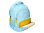 Liderpapel Mochila escolar multibolsillo infantil azul flowers