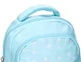 Liderpapel Mochila escolar multibolsillo infantil azul flowers