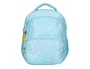 Liderpapel Mochila escolar multibolsillo infantil azul flowers