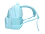 Liderpapel Mochila escolar multibolsillo infantil azul flowers